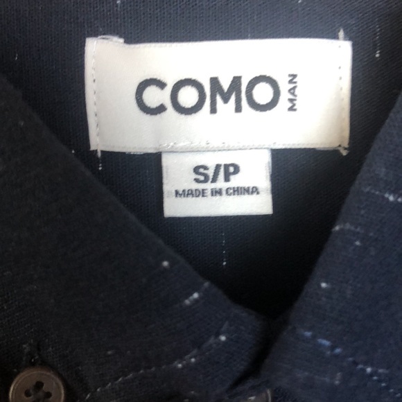 NWT Como Man man's shirt size S/P - Picture 11 of 15